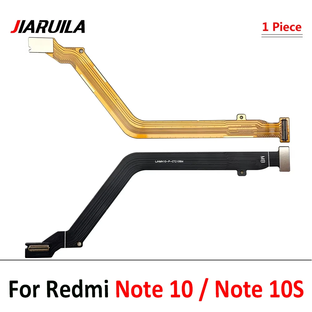 USB Charging Port Dock Connector Micro Board LCD Main FPC Mainboard Power On Off Flex Cable For Xiaomi Redmi Note 10 / Note 10s image 5