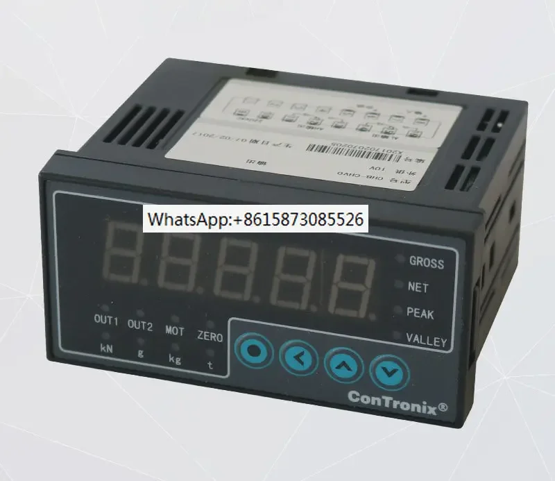 2 Relay Output contronix indicator load meter, digital display ,Weighing controller forTension and Pressure  sensors.small size.