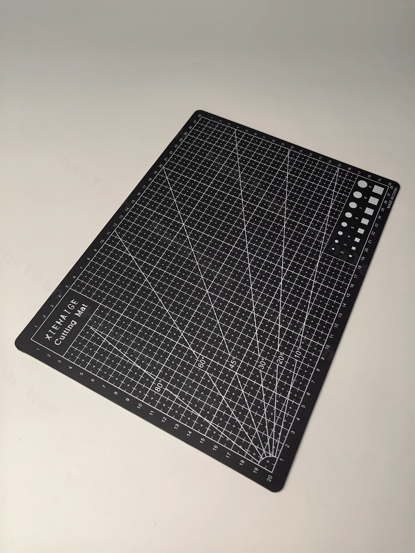 Planche à découper double face A4, tampon de coupe en argile, planche à découper en caoutchouc, modèle de planche à graver