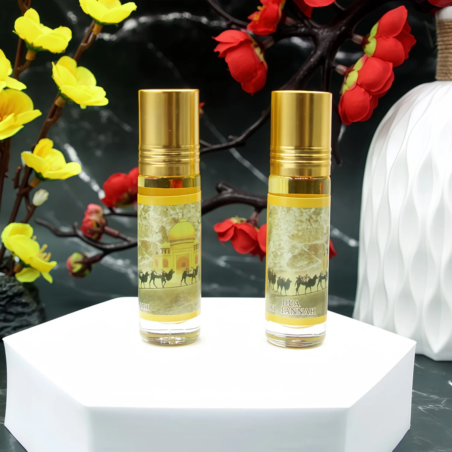 3 قطعة 6 مللي منتجات عربية سويسرية فاخرة من دبي عطر زيتي شخصي مدمن يدوم طويلاً رائحة توقيع مغرية