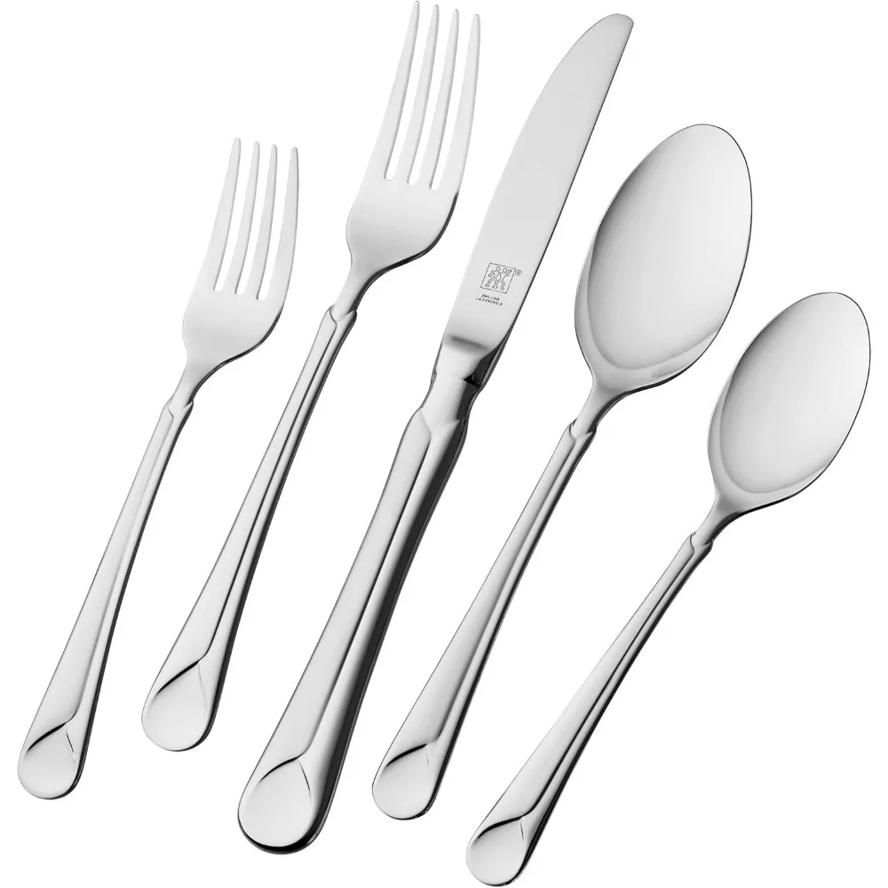 

45-Piece 18/10 Stainless Steel Flatware Set