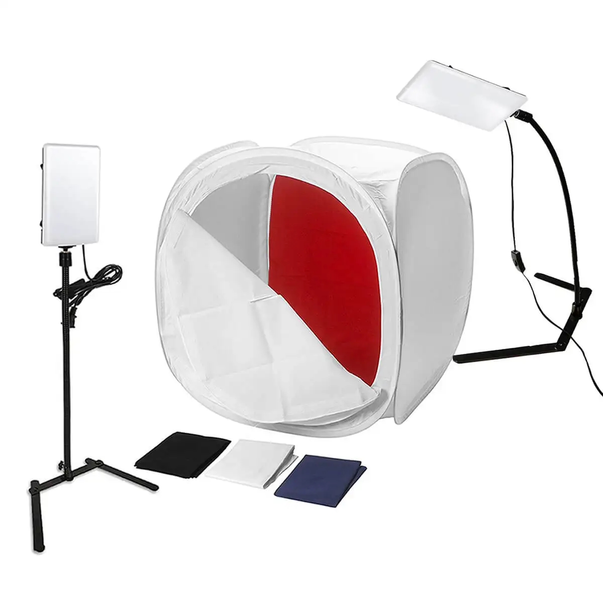 Photo Still Tent Diffuser 40x40 + LED Illuminator