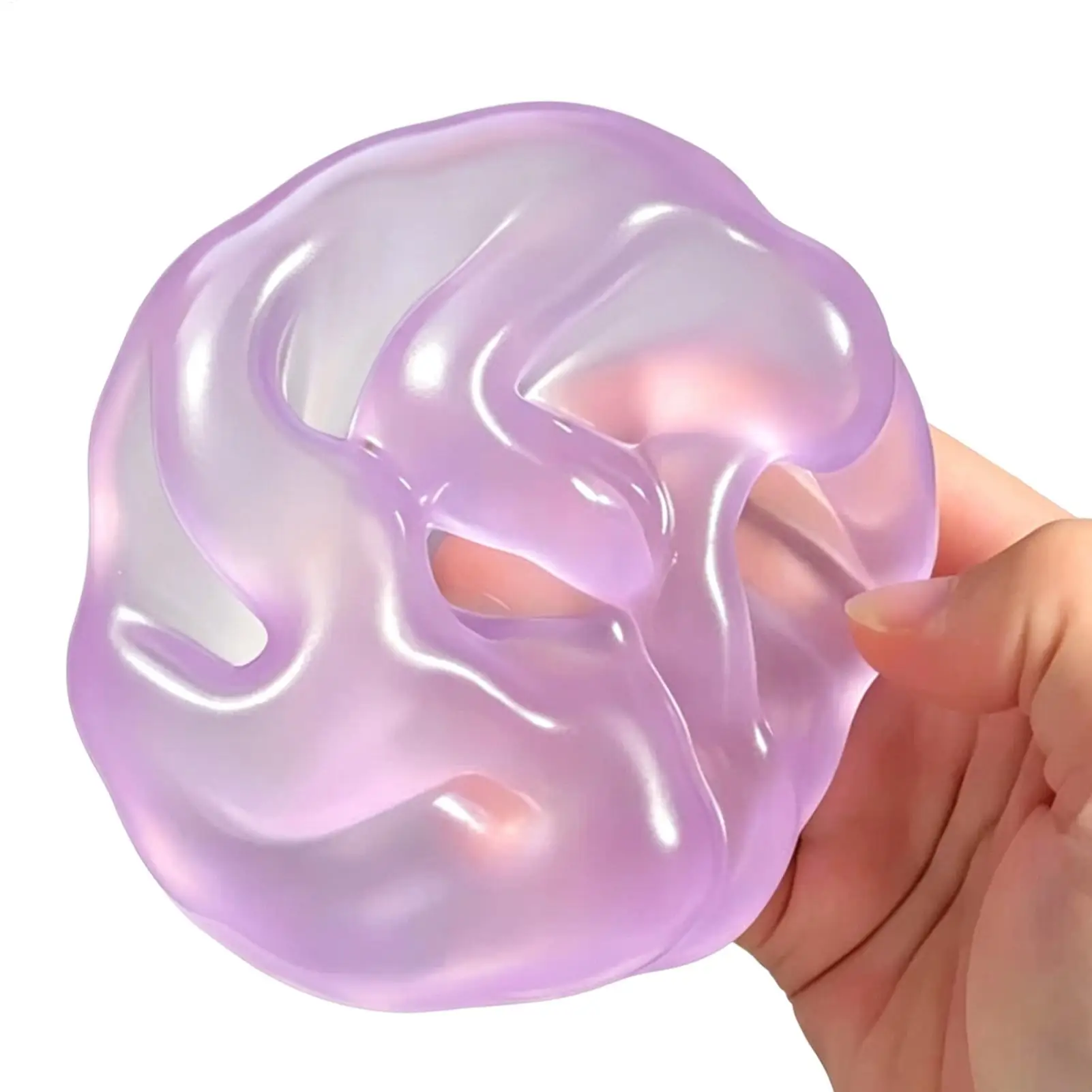 Slow Rising Squeeze Ball, Soft Flexible Stress Toy, Party Favor & Stocking Stuffer for Kids Adult Home Office Table Decor