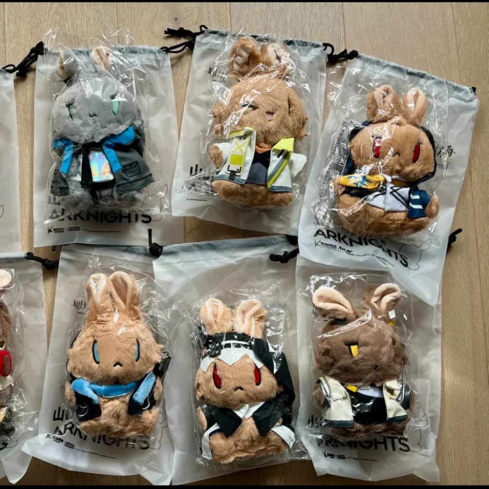 Arknights Official Original Authentic Rabbit IDol Doll Cotton Star Dolls Kawaii Anime Handmade Soft Toys Fans Collection Gifts