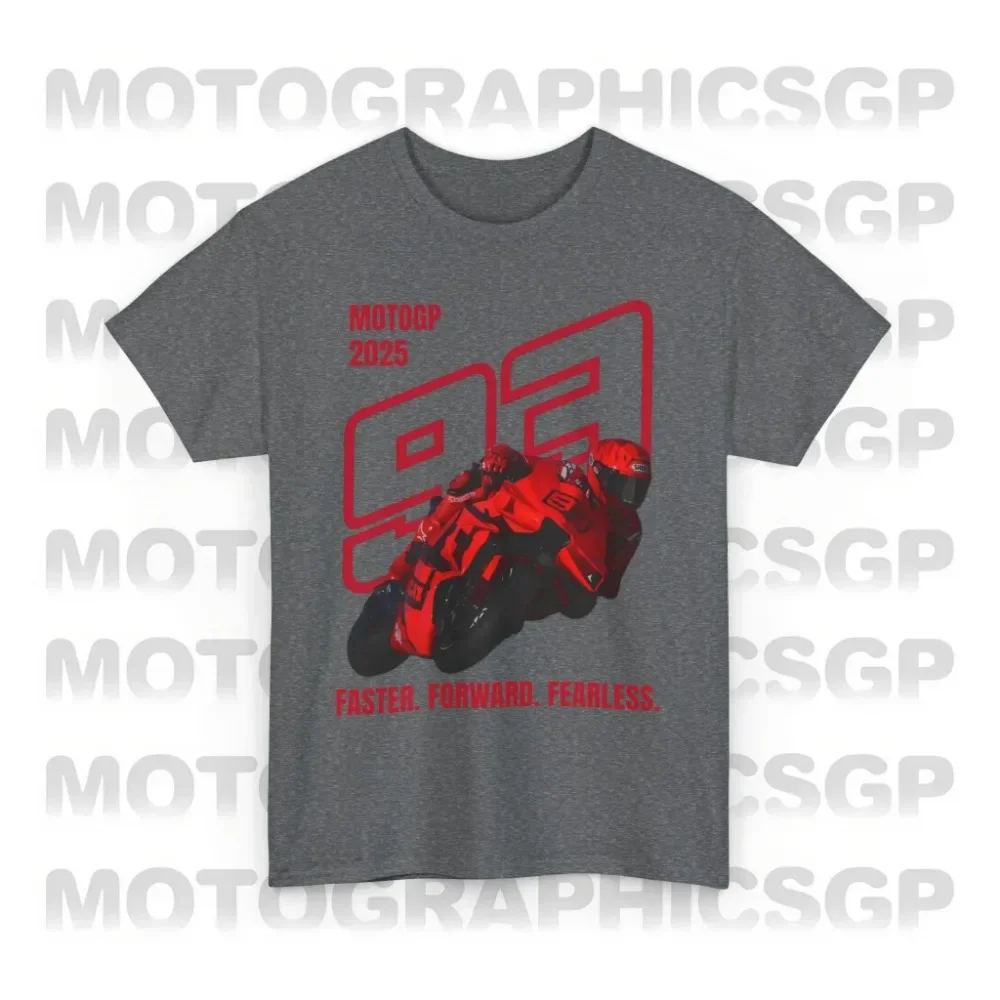 Moto GP Marc Marquez T Shirt Men Motorcycle Fan T-shirt Marquez  Graphic MM 93 Tops Ducati Corsa Racing Cotton Tee Kids Clothing