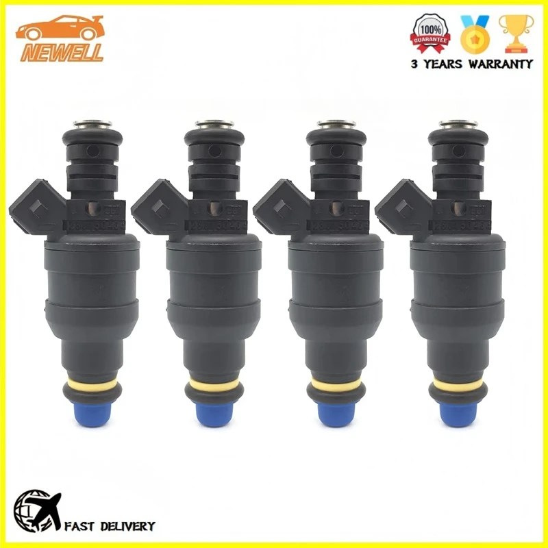 4pcs 0280150464 06A906031 Fuel Injector For Volkswagen Golf Skoda Octavia Passat & Audi A4 A6 TT 1.8T 20V AGU GTI