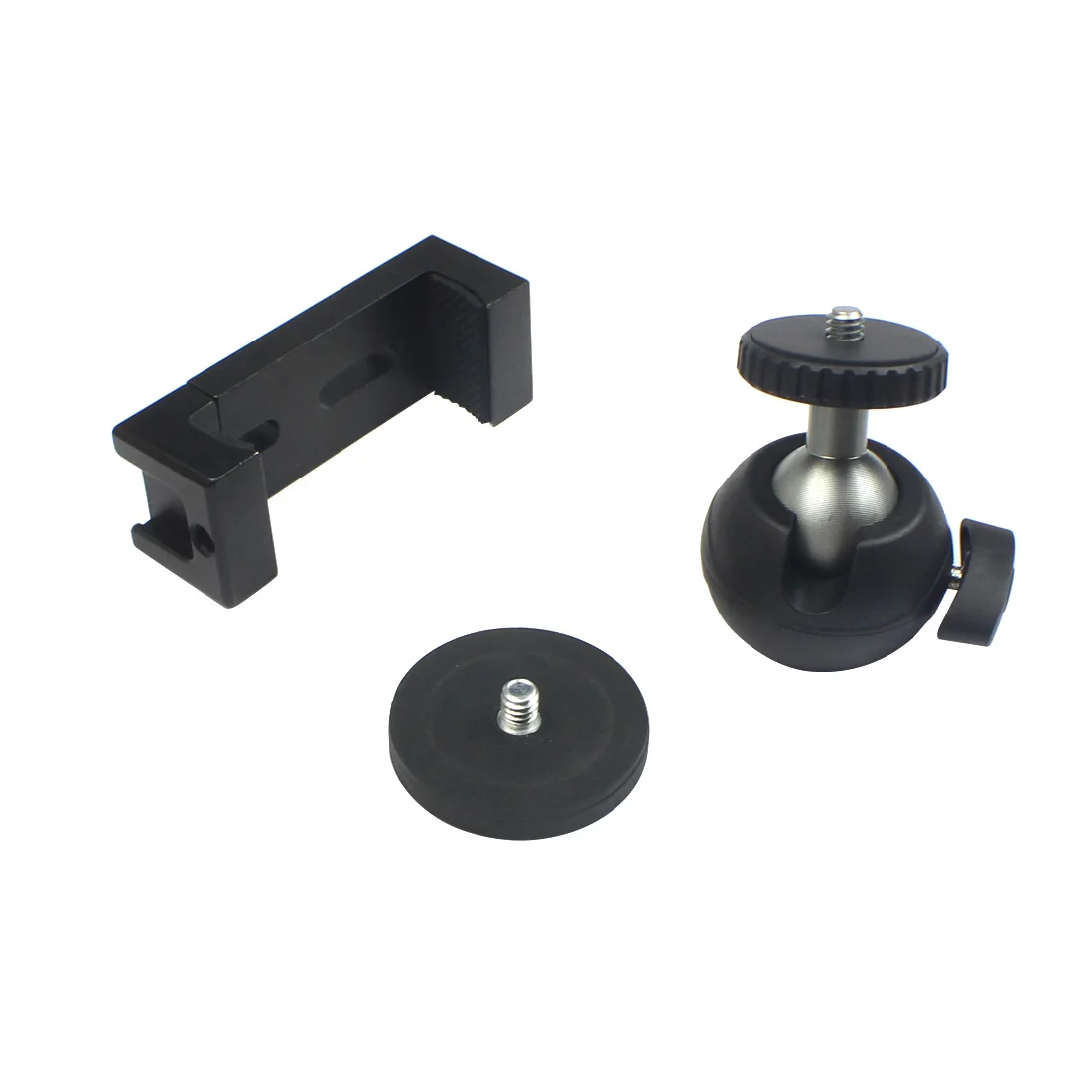 Magnetischer Magnet Auto-Saugnapf-Basis, Durchmesser 66 mm/43 mm, 1/4 Zoll Stativ-Adapter, Kugelkopf für GoPro-Kamera, Osmo Pocket Gimbal, Mobiltelefon – Detail 20