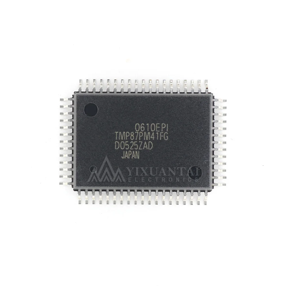 10pcs/Lot  TMP87PM41FG 【 IC MCU  CMOS 8-BIT MICROCONTROLLER 64-QFP】New and Original