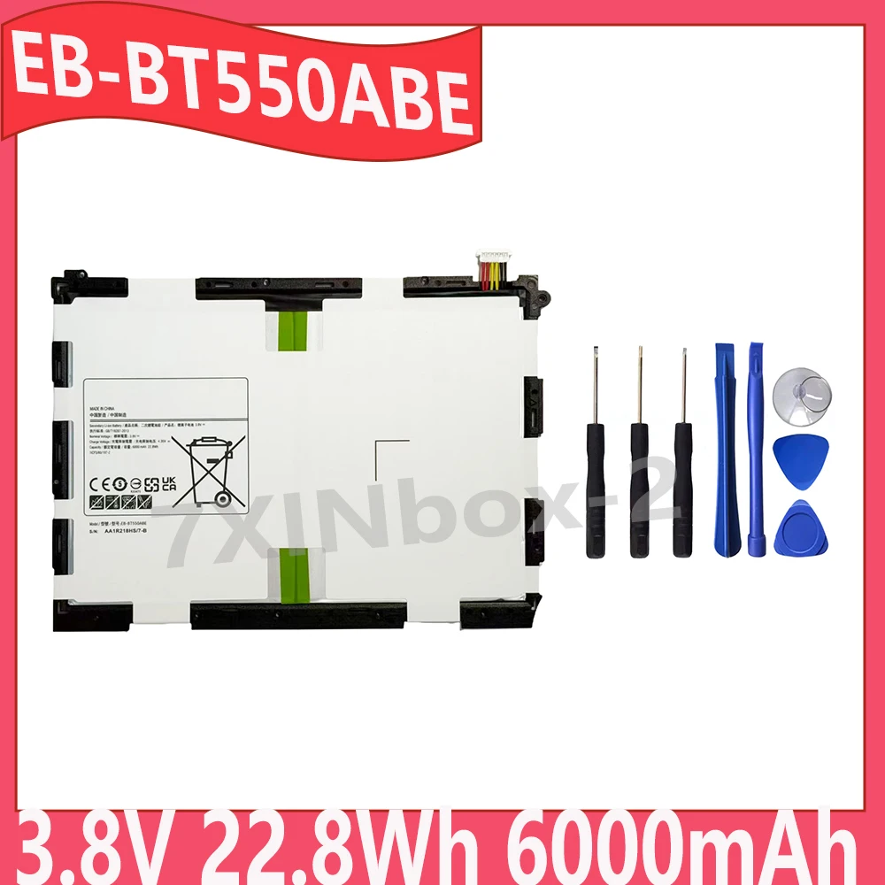 EB-BT550ABE EB-BT585ABA 3.8V 22.8Wh 6000mAh OEM Laptop Battery For Samsung Galaxy Tab A 9.7