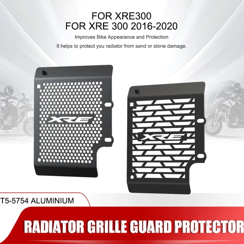 

Radiator Grille Guard Cover Protector Fit HONDA XRE300 XRE 300 2016-2017-2018-2019-2020-2021-2022-2023 Motorcycle Accessories