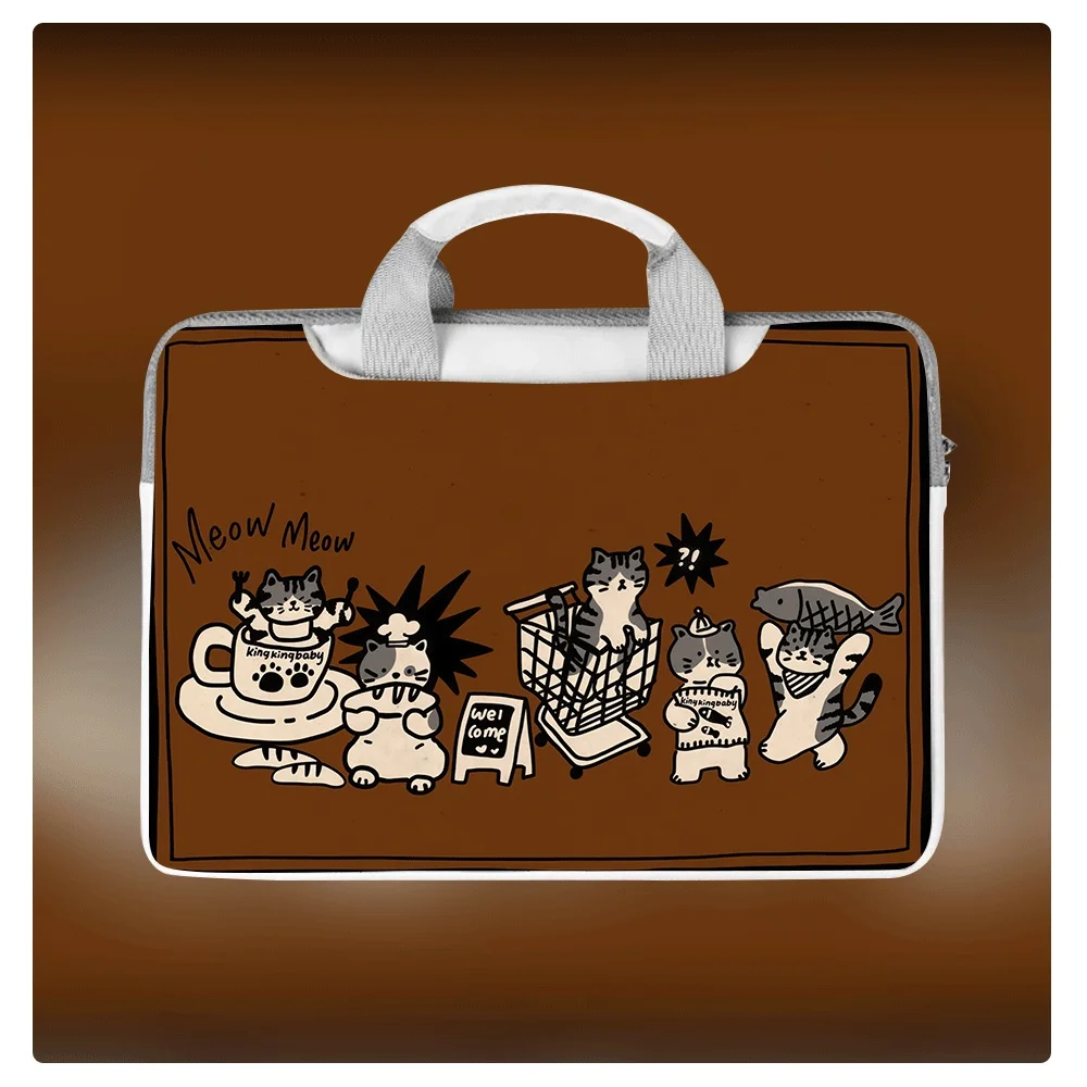 

Чехол для ноутбука с мультяшным принтом, защитный чехол-сумка для MacBook 13, 14, 15.6 дюймов, MacBook Air, Asus, Lenovo, Huawei