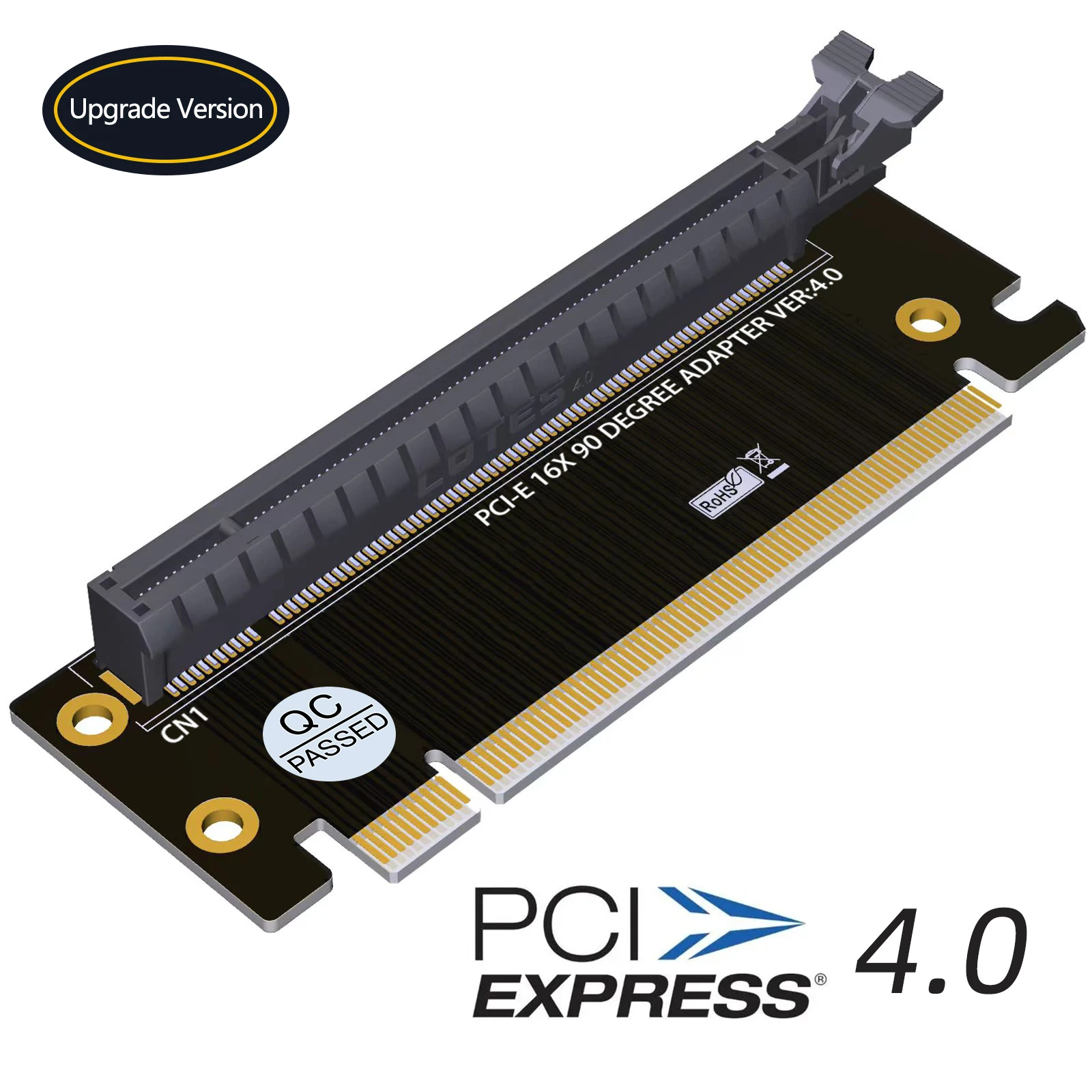 PCI-Express 4.0 16x Riser Card, PCI Express 4.0 16X 90 Degree High Speed Riser Card For 2U server