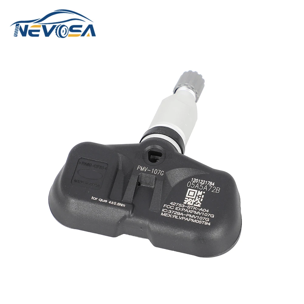 NEVOSA czujnik TPMS PMV-107G dla pilota Honda 2009/01-2015/12 dla Acura TSX 2007/01-2014/12 RDX 01/2007-12/2012 MDX 2007-05/2013