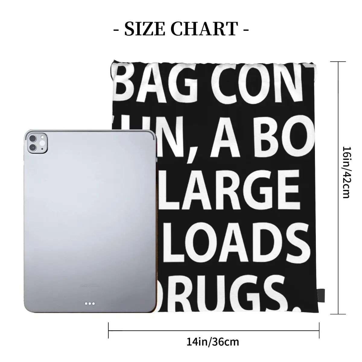 Funny Handbags Design. Backpacks Fashion Portable Drawstring Bags Shoes Bag Book Bags For Man Woman School