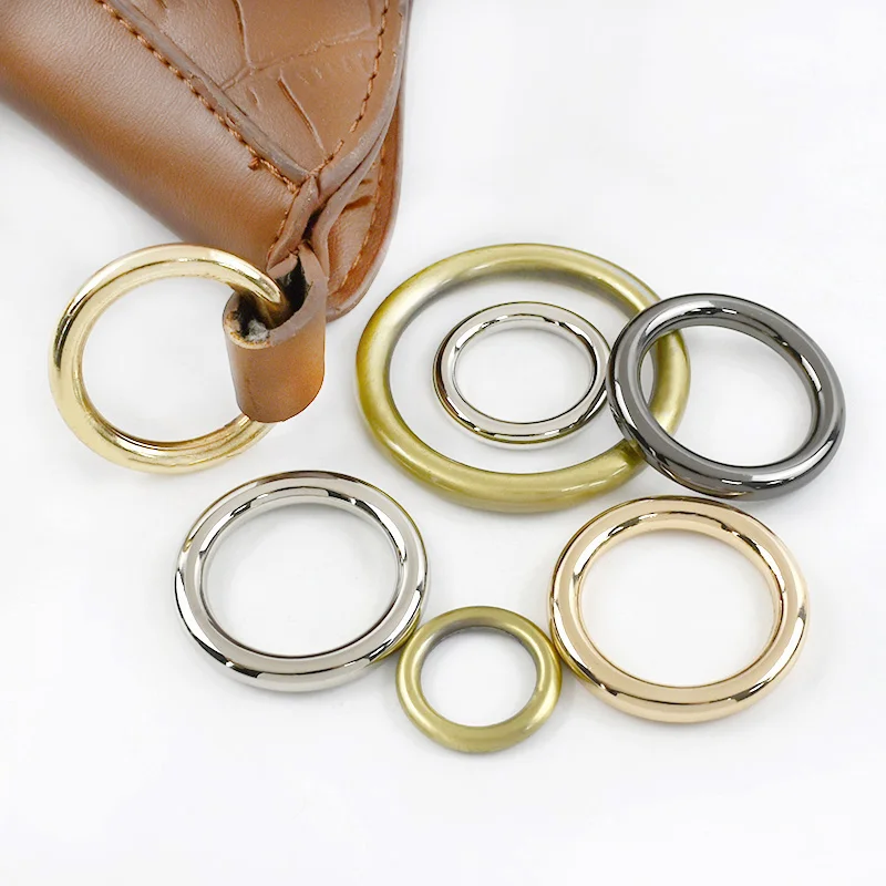 

5/10Pcs 15-50mm Metal Buckles for Bag Strap O Ring Connector Clasps Key Chain Hooks Snap Loops DIY Luggage Hardware Accessories