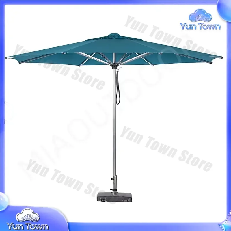 Vintage Beach Umbrella for Patio Swimming Pool Hotel Restaurant Outdoor Shade Parasol
