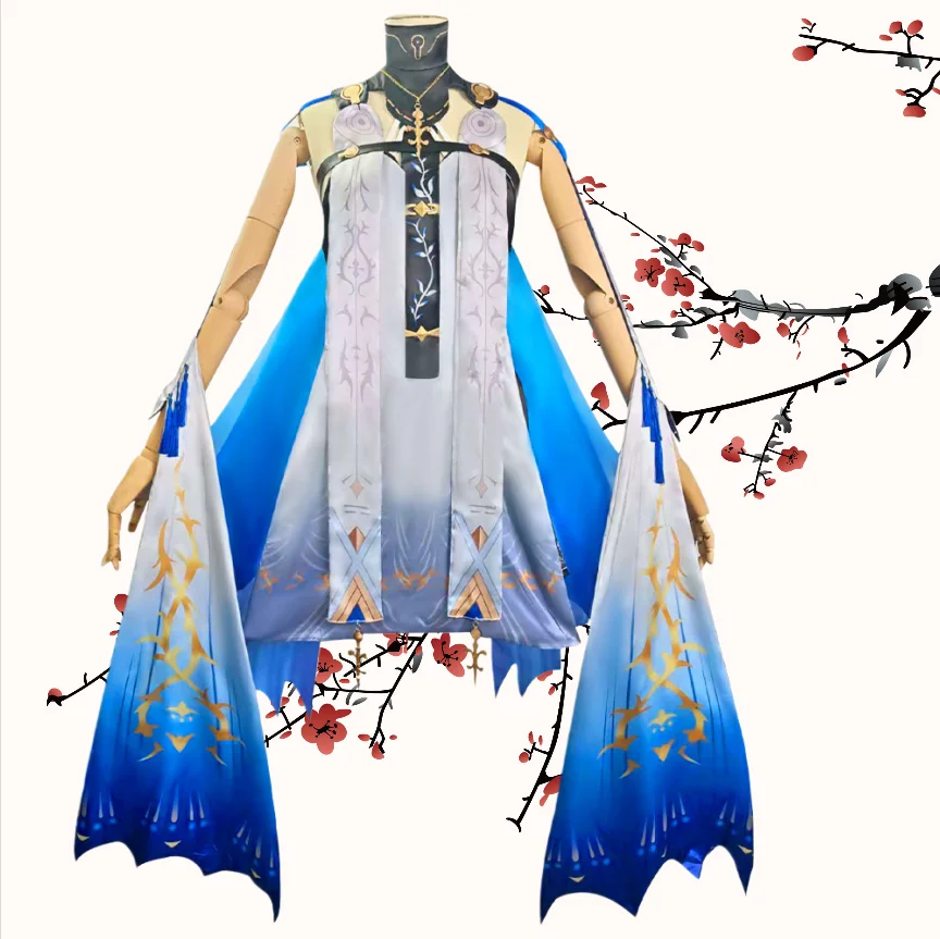 

Wuthering Waves Cartethyia Character Costume Cosplay Game Accessories Full Set of Halloween Exclusive for The Comic Convention