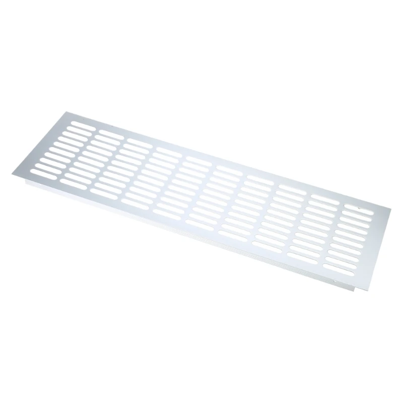 LXAF Air Vent Cover Aluminium Alloys Ventilations Grilles Wide Vent Perforated Sheet for Wardrobes Stove Shoes Cabinet