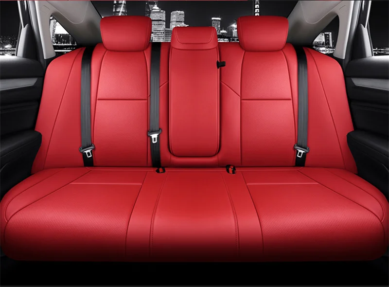 Full Set Faux Leather Seat Covers For Honda Odyssey 2018-2025 – 8-Seater, Black, Cushioned & Anti-Slip – AUT