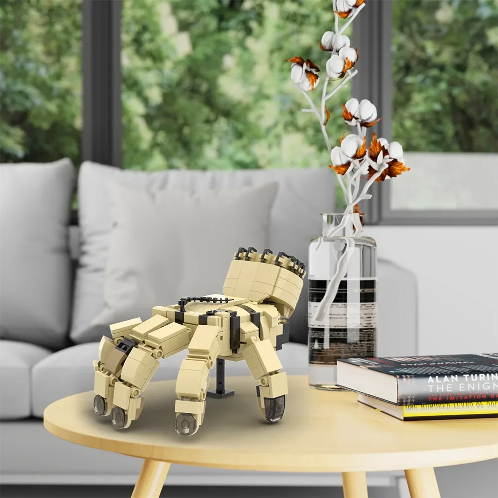 MOC film mercredi Brickheadzs Addameds-Familys main choses blocs de construction pour horreur monstre briques enfants Halloween ToyGift