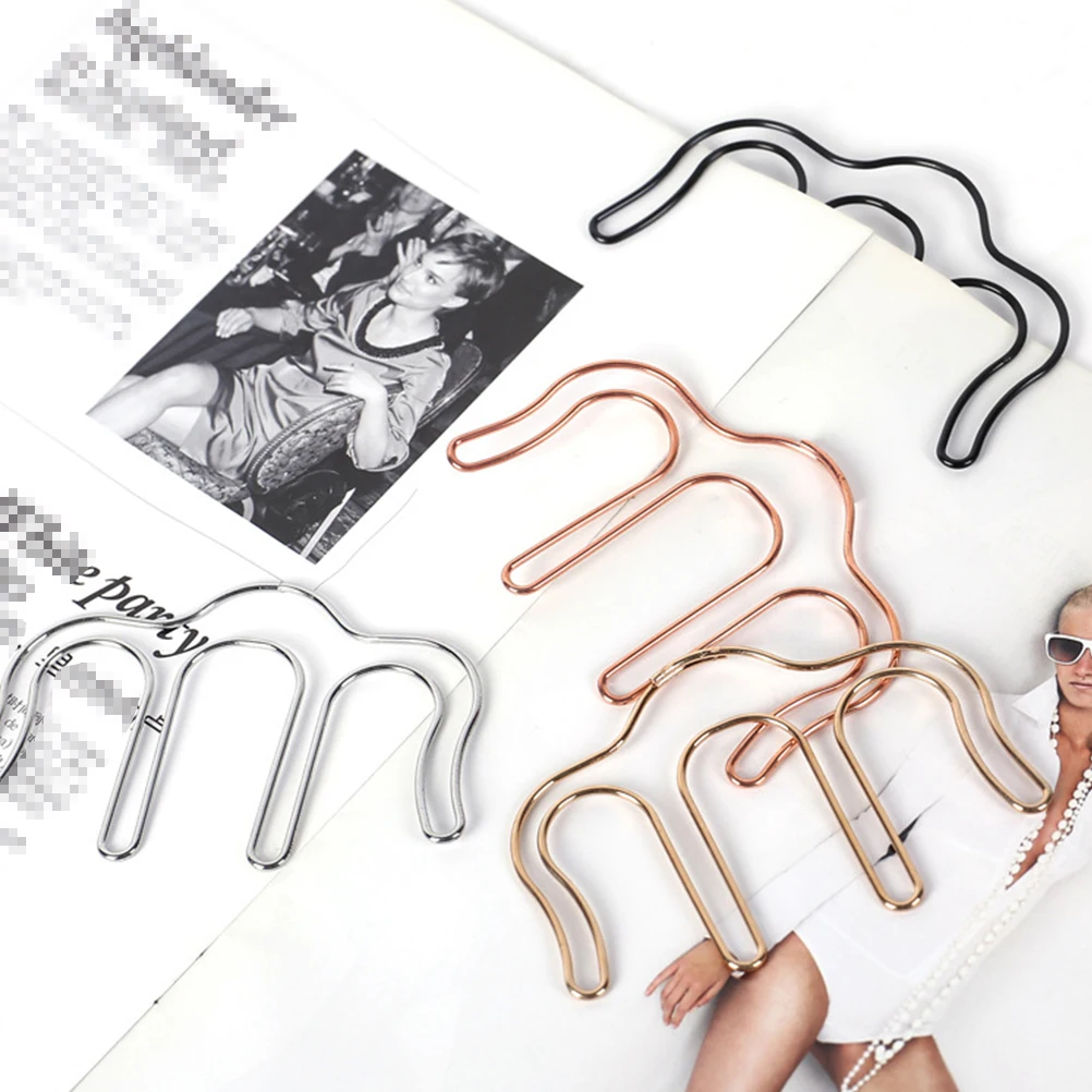 

2 Pcs Metal Clip Binder Clips Creative Paper Clamp Music Stand Bookmark