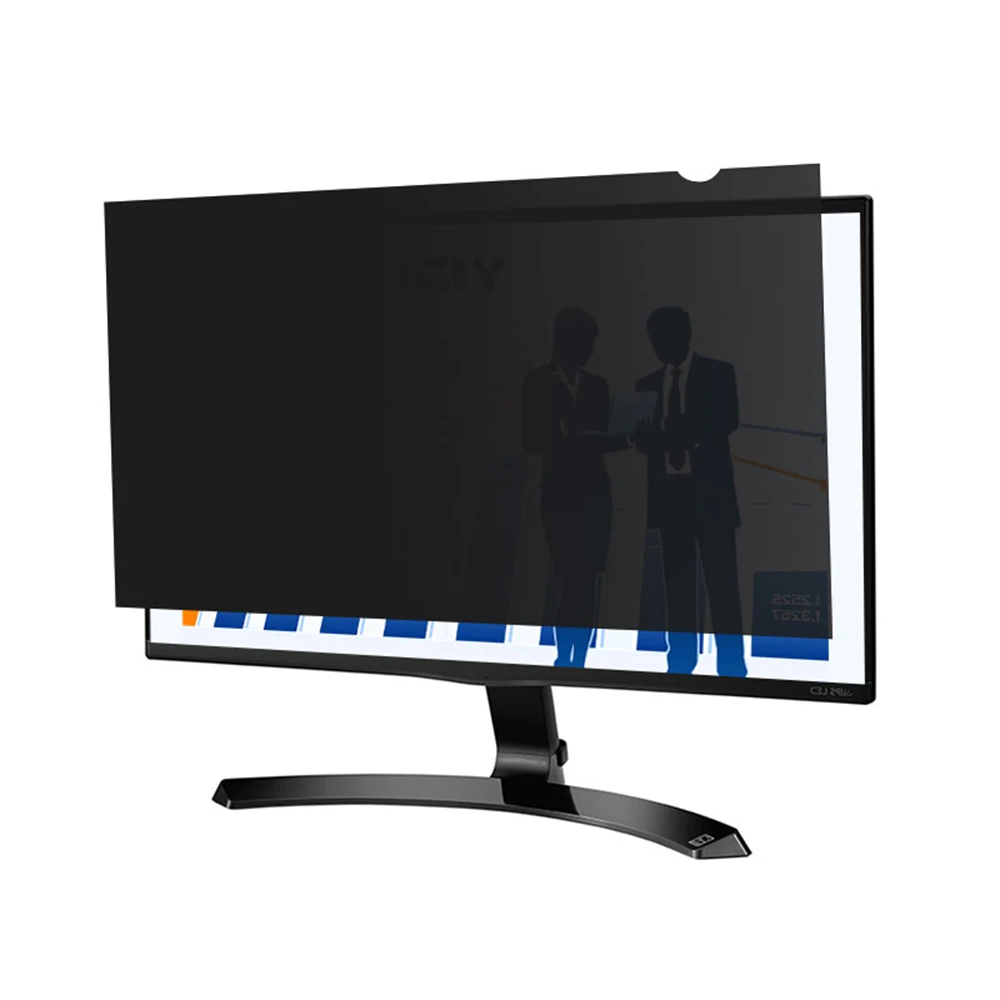 Privacy Screen Filter Reversible High-transmittance 30° Invisible Anti-UV Anti-glare Film for 23.8'' Monitor with 16:9 Aspect