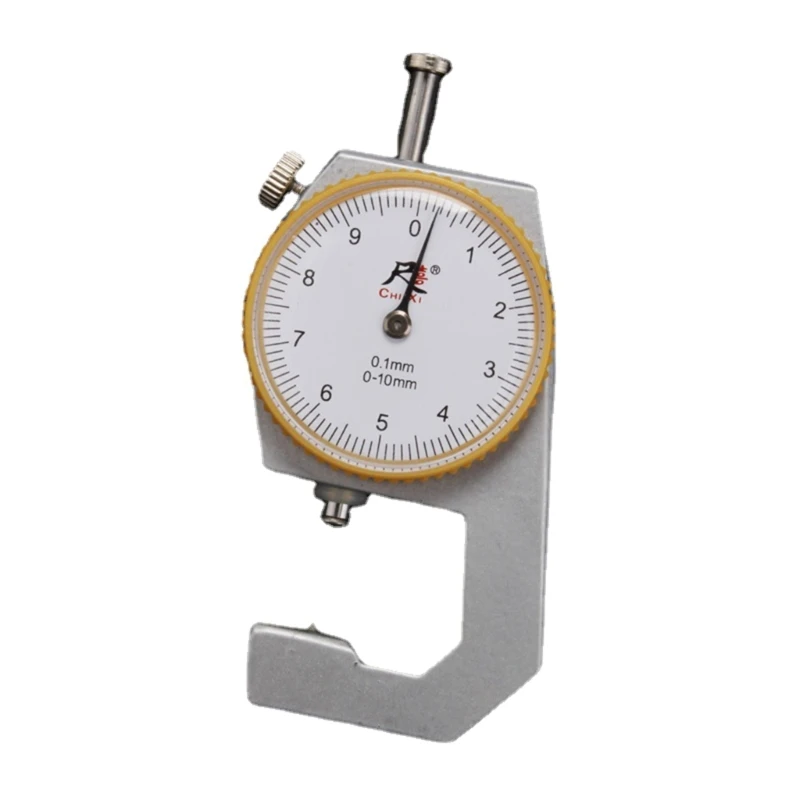 Thickness Gauge Round Dial Portable Accurate Measuring Paper Metal TOP ones