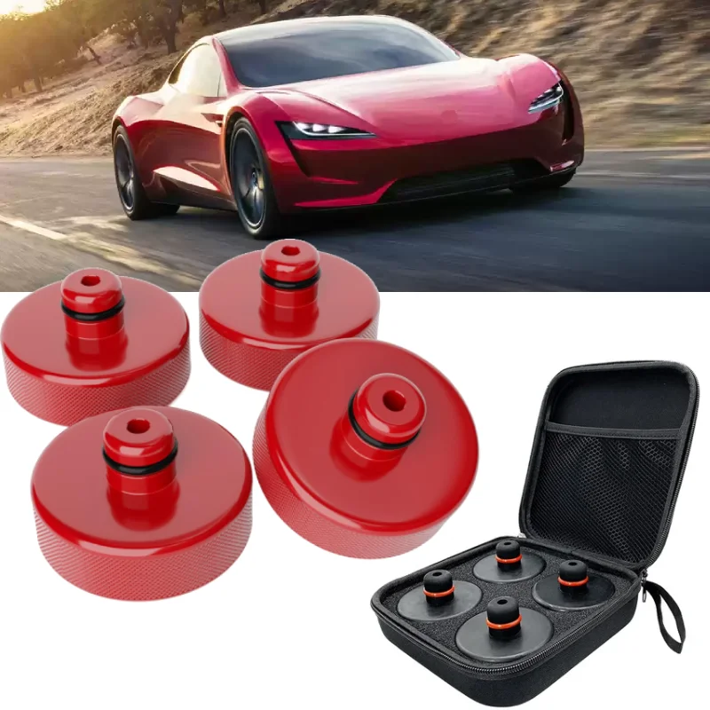 Jack Pad für Tesla Modell 3Y S X Gummi Pads Hebe Adapter Werkzeug Chassis Fall Lift Punkt Unterstützung Auto Zubehör 2016-2023