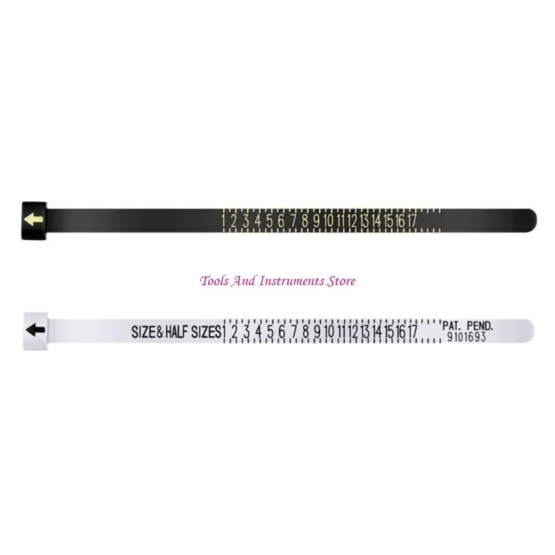 Strumento dimensionamento anello bobina Uksize US Misurazioni dimensioni Ring Sizer Accessorio inserto C7AC
