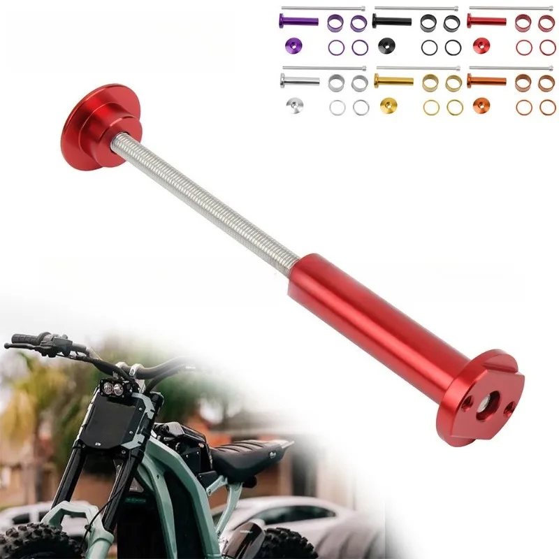 For Talaria Sting For Surron Light Bee X Sur-ron LBX Black Red Stem Lock Electric Dirt Off-road New 1Set
