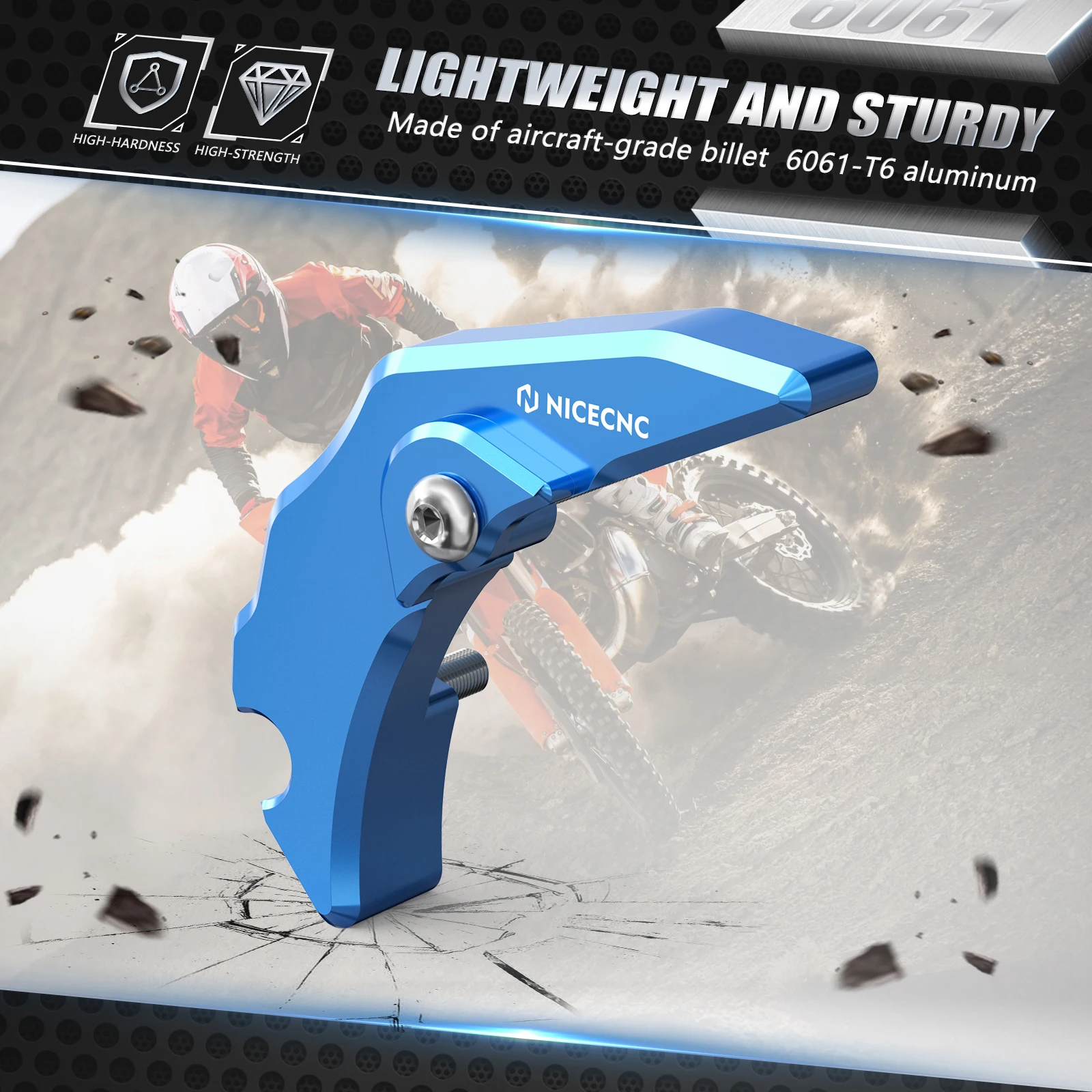 NICECNC pour 2024 Husqvarna TE 300 TE 250 TX 300 TX300 2023-2024 moto embrayage cylindre esclave couvercle garde protecteur en aluminium