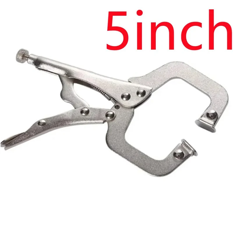 5 Inch C Clamp Assorted Locking Welding Clamp Mini Alloy Locking Pliers For DIY Hand Repair Tools Wood Working