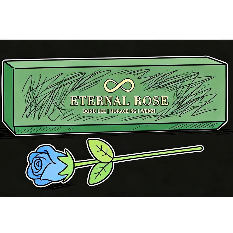 

Eternal Rose by Bond Lee Discoloring 4 Colors Roses Disappear and Appear Magic Color Changes Flower Stage Magic Tricks Illusions