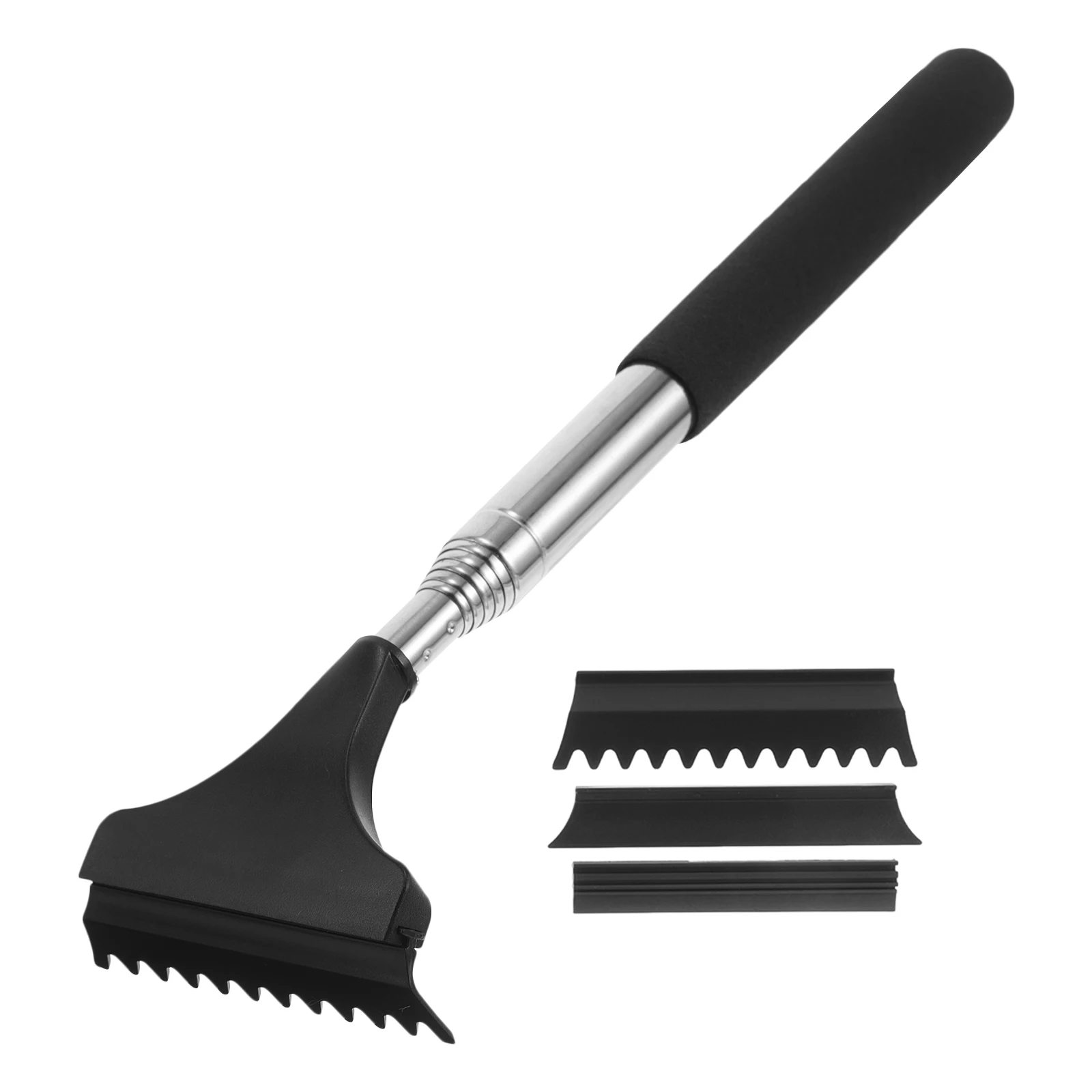 

1 Set Car Side Mirror Squeegee Water Removal Ice Scraper Extendable Snow Brush Rainproof Car Window Cleaner Snow Remover Tool