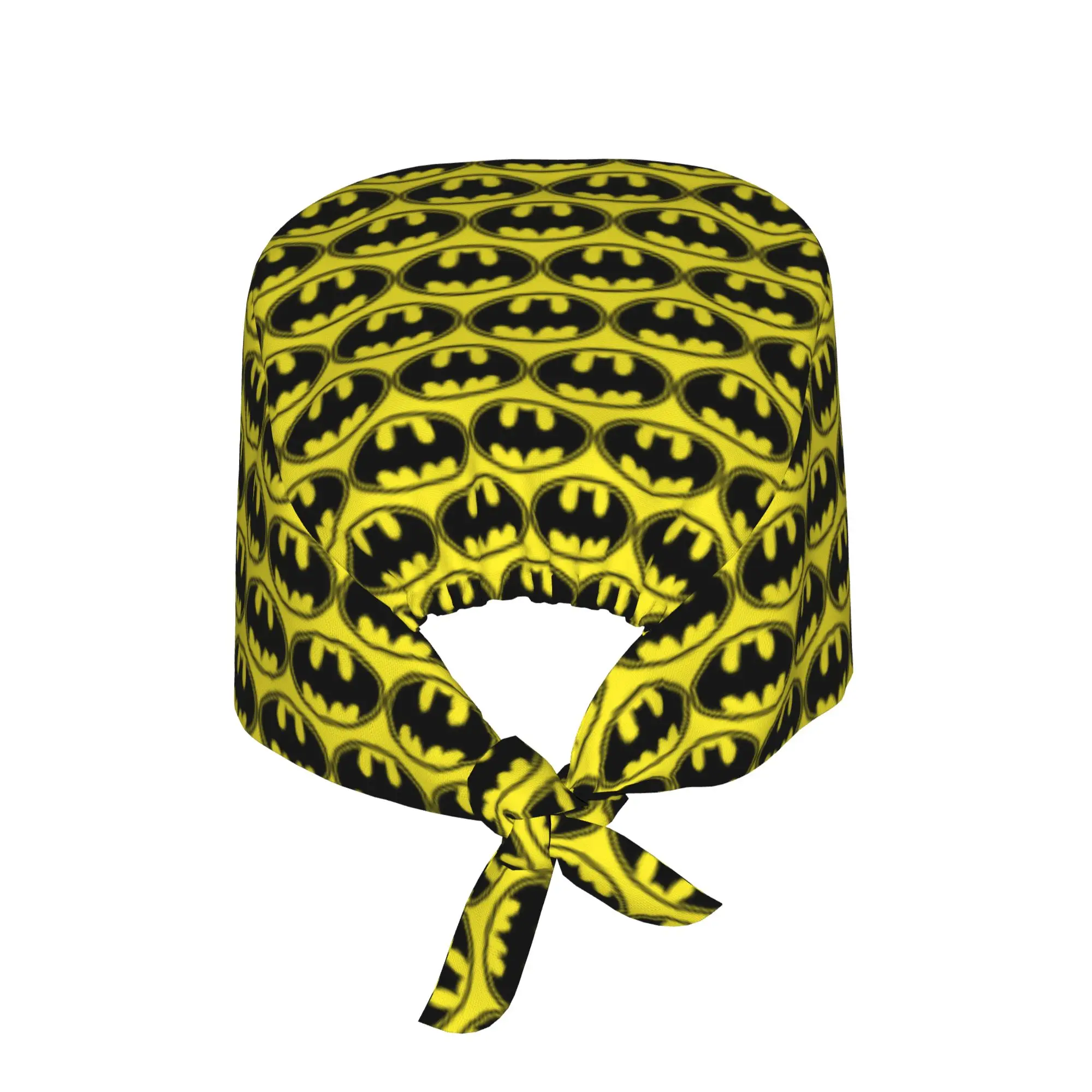 Adjustable Bats  Cute Animal  Working Hat Men Women  Surgical Hat Scrub Nursing Doctor Surgeon Cap for Chef