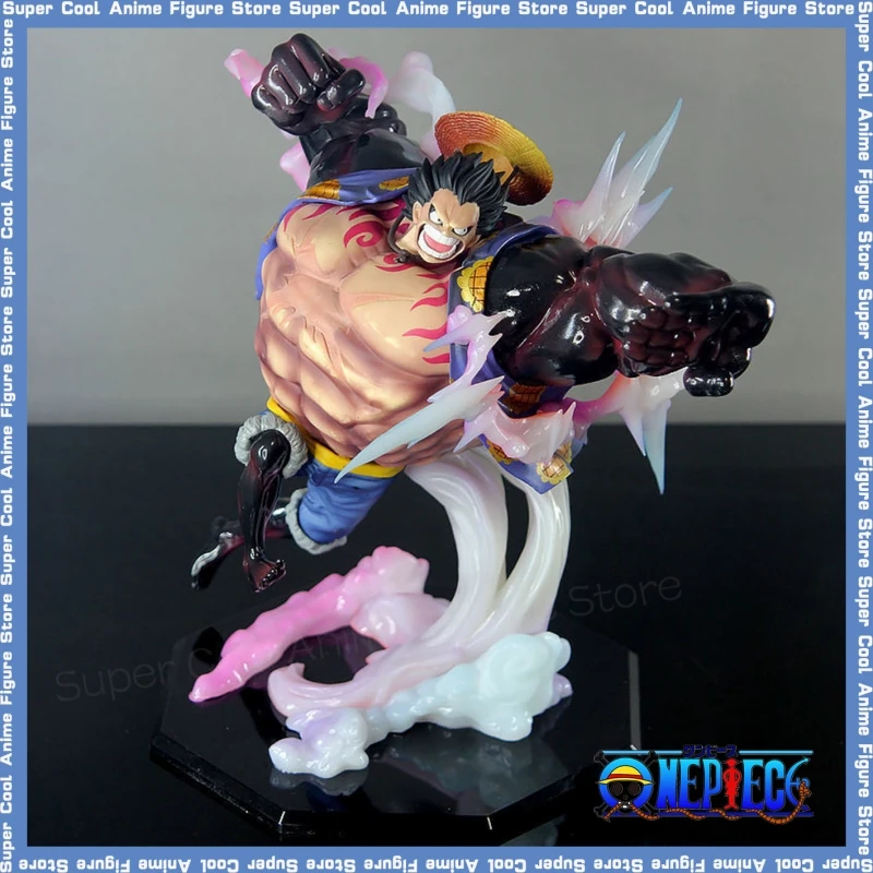 

One Piece Luffy Bound Battle Form Statue Full-length Sa-maximum Action Figure D Luffy Gk Figurine Model Toys Pvc Surprise Gift