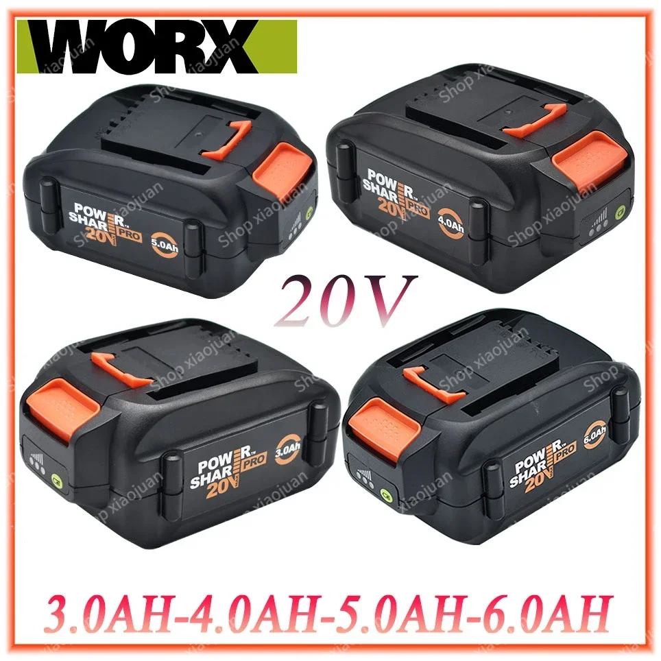 

WORX genuine WA3578 Powershare lithium-ion high capacity battery, 20V, 3.0AH, 4.0AH, 5.0AH, 6.0AH, new product