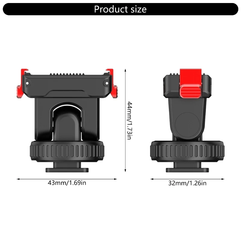 Action 4/3用マグネットマウントアダプター マグネットアクセサリー カメラマウント変換アダプター 三脚カメラ交換用