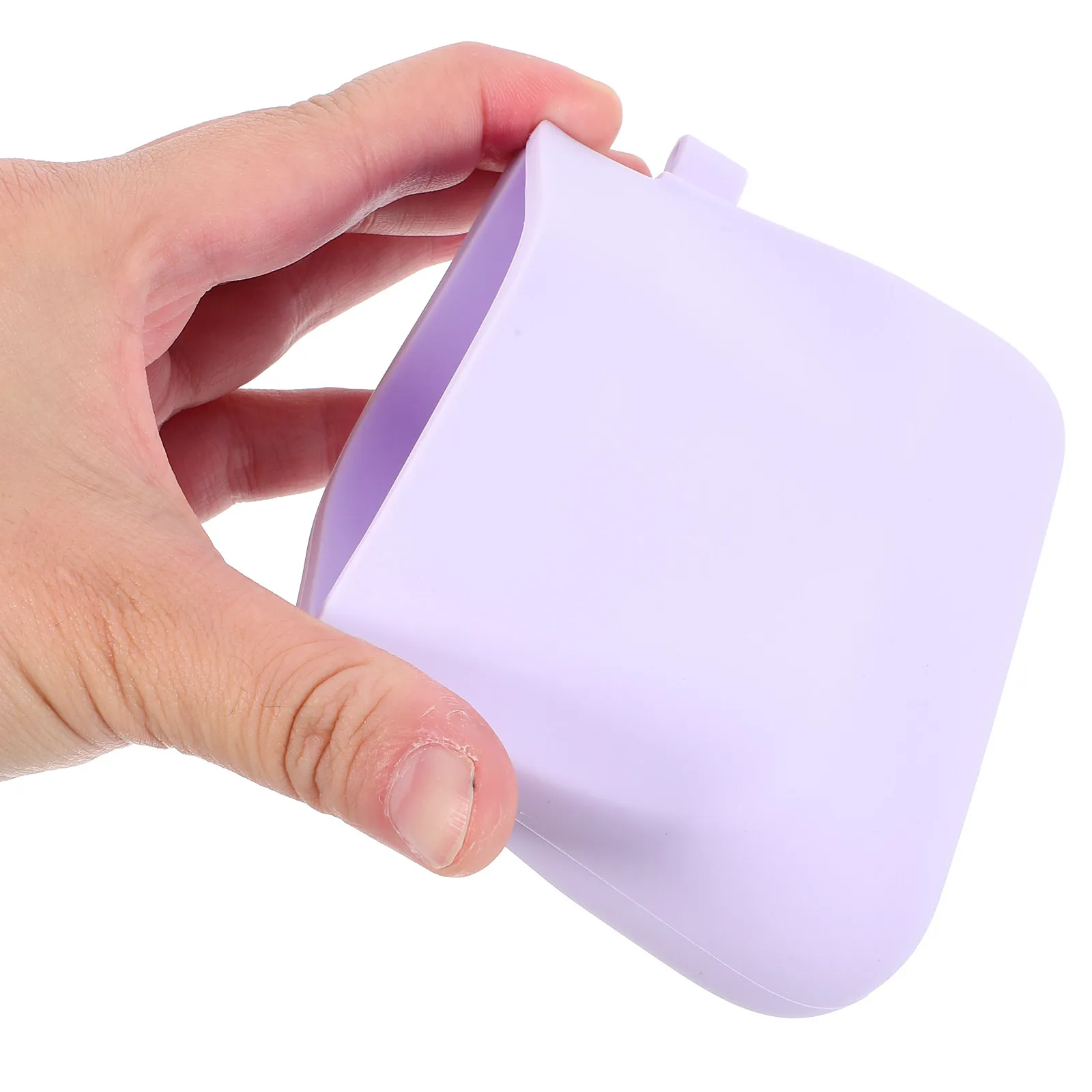 Large Capacity Silicone Denture Box Retainer Holder Case Portable Travel Storage Container Dental Aligners Organizer