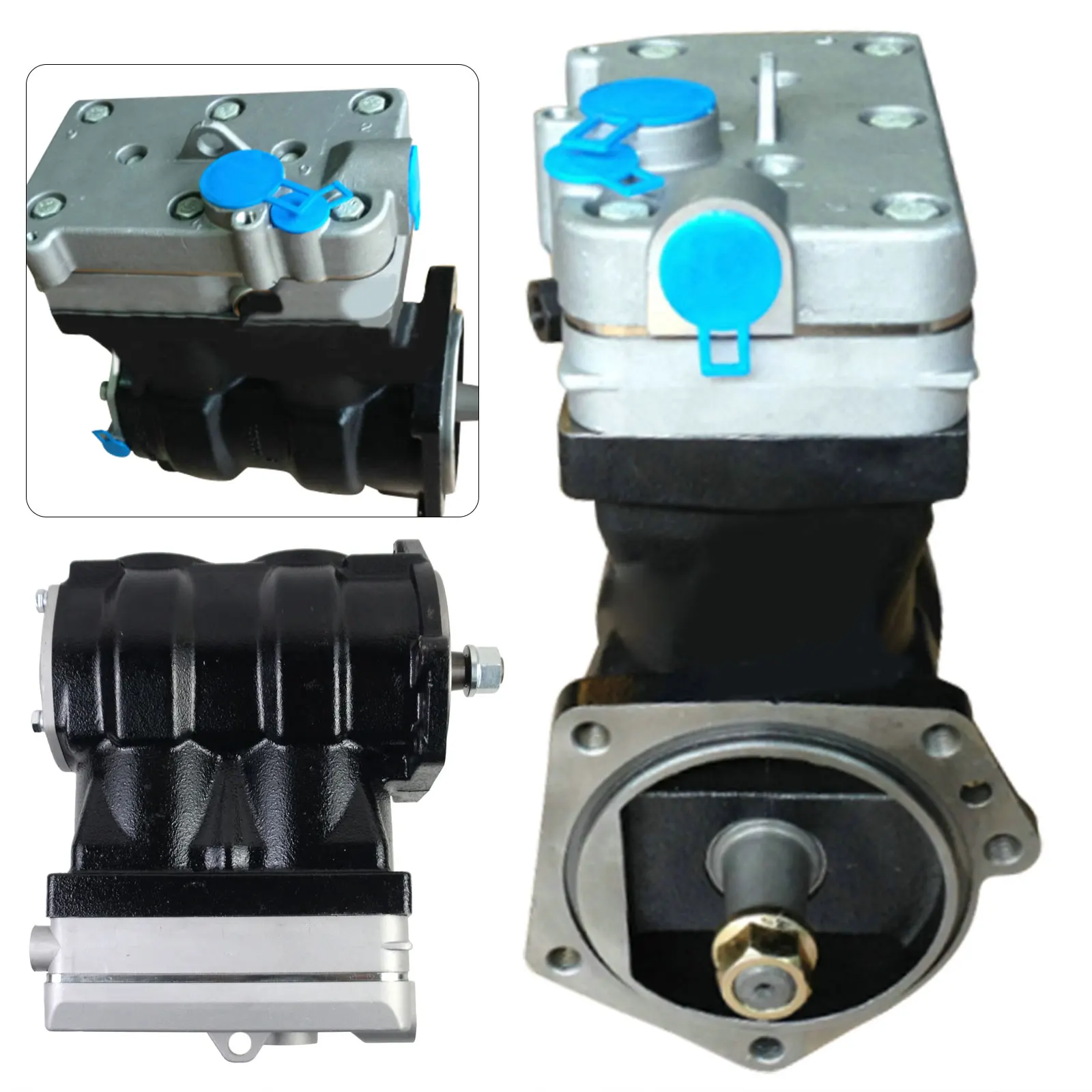 Air Brake Compressor Fits for Volvo D12 D12A D12C Truck Engine Durable Engine Air Compressor 85000117 85000329 85000336