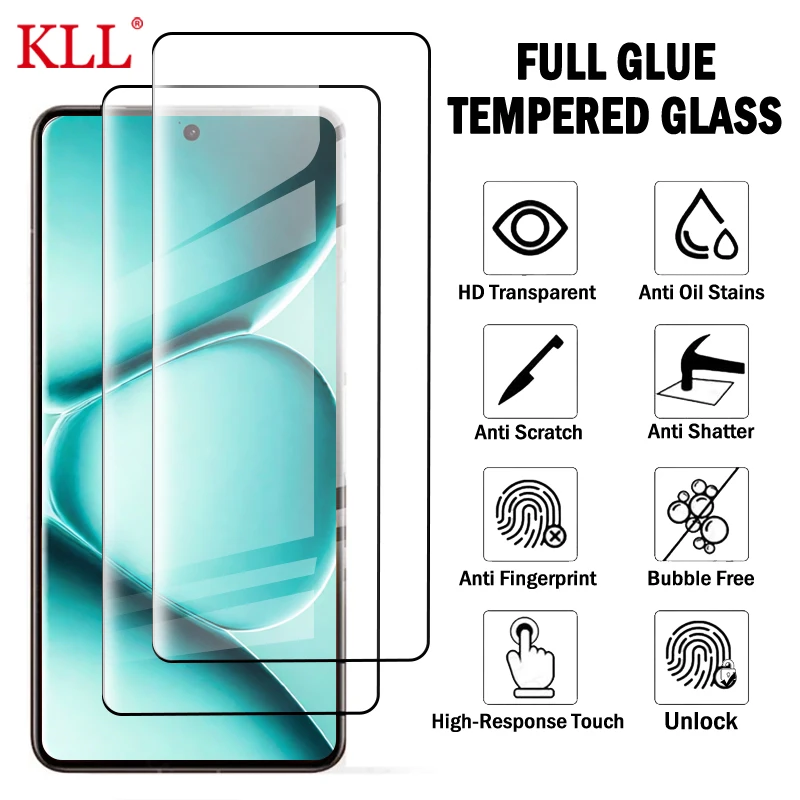 

1-2pcs High-end Unlock 3D Curved Full Glue Tempered Glass For Xiaomi Redmi Note 15 14 13 Pro+ 5G 4G Screen Protectors