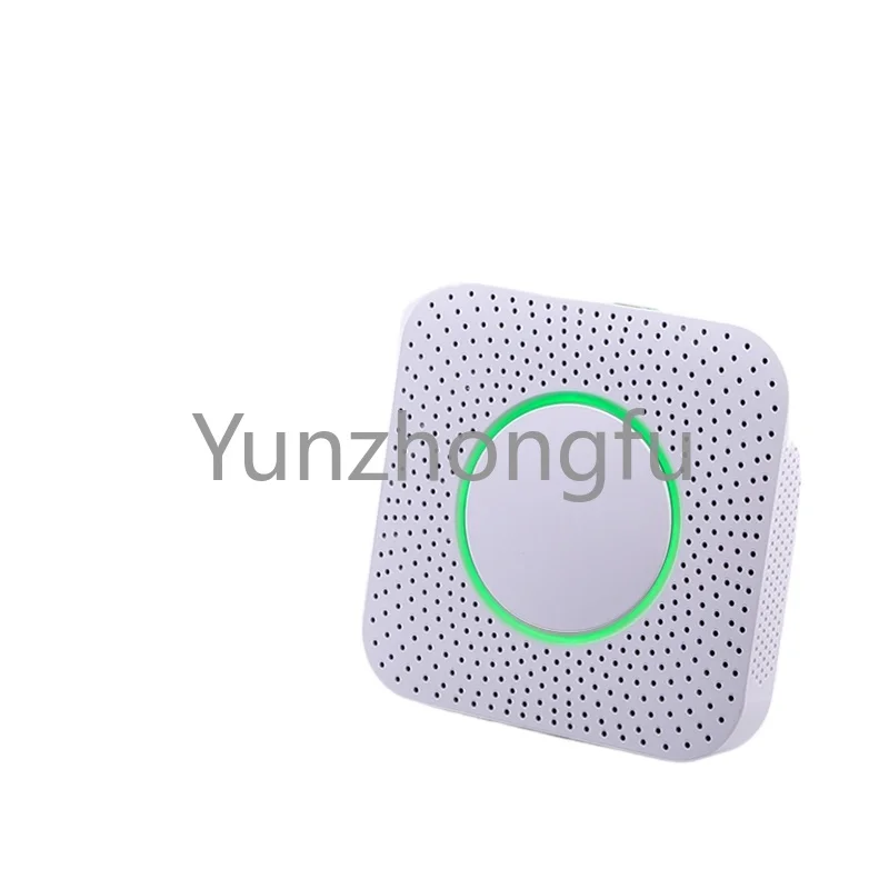 Air quality sensor detection CO2 formaldehyde TVOC temperature and humidity PM2.5 office indicator light 485 multi in one