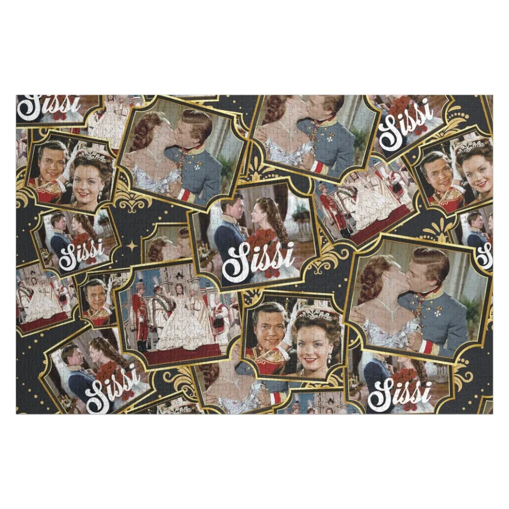 

Sissi, Romy Schneider, film, 50s Jigsaw Puzzle Personalized Gift Married Anime Personalized Wooden Name Puzzle