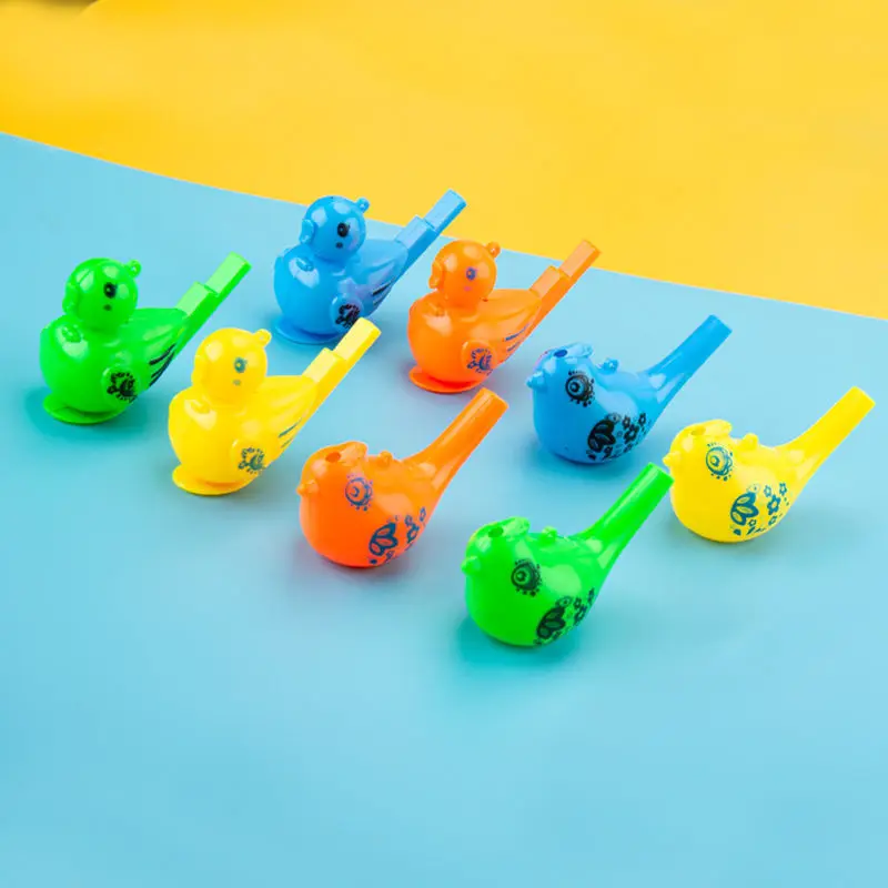 Farbe Wasser Vogel Pfeife Bad Musik Spielzeug Kinder Neuheit Frühen Bildung Puzzle Geschenk Musical Instrument eltern-kind-Interaktion