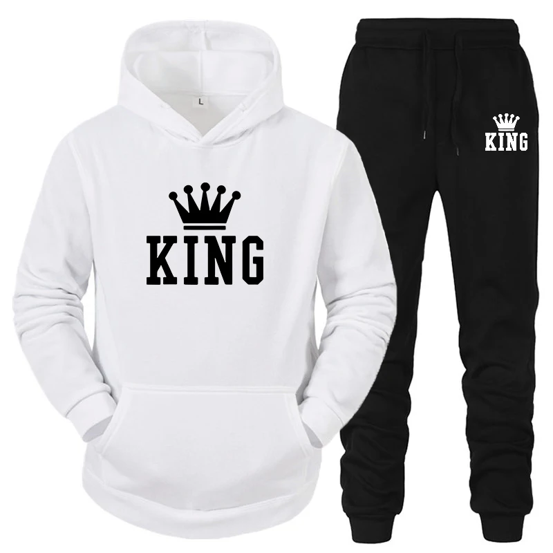 Sport High Quality Mens Tracksuit Set Jogging Commuting Attire Hoodie Fashion Casual Men\'s Clothing Daily 2024 Suits Sweatpants