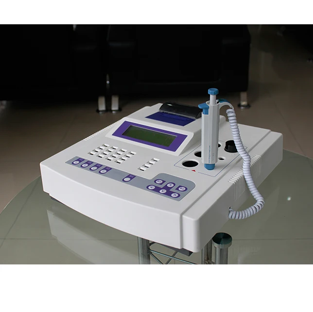 محلل التخثر شبه الآلي 3 قنوات تخثر شبه تلقائي للمختبر