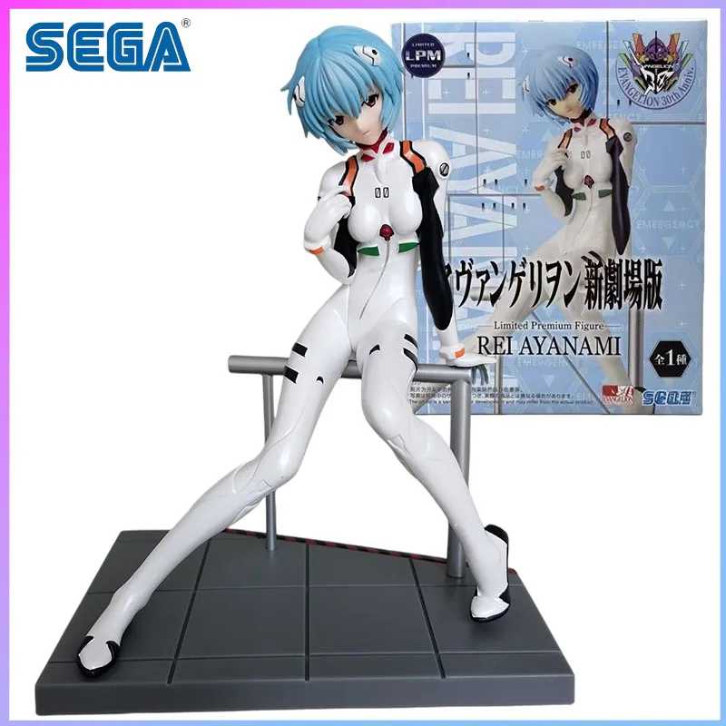 

Фигурка SEGA Evangelion: Новая театральная версия, премиум-набор, Аянами Рей, в наличии, оригинальный сборочный комплект, кавайный дизайн