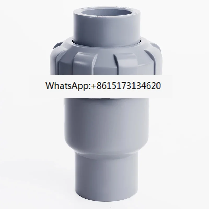 Ball check valve National standard chemical pipeline vertical connection one-way check valve anti-backflow 20 25 50mm