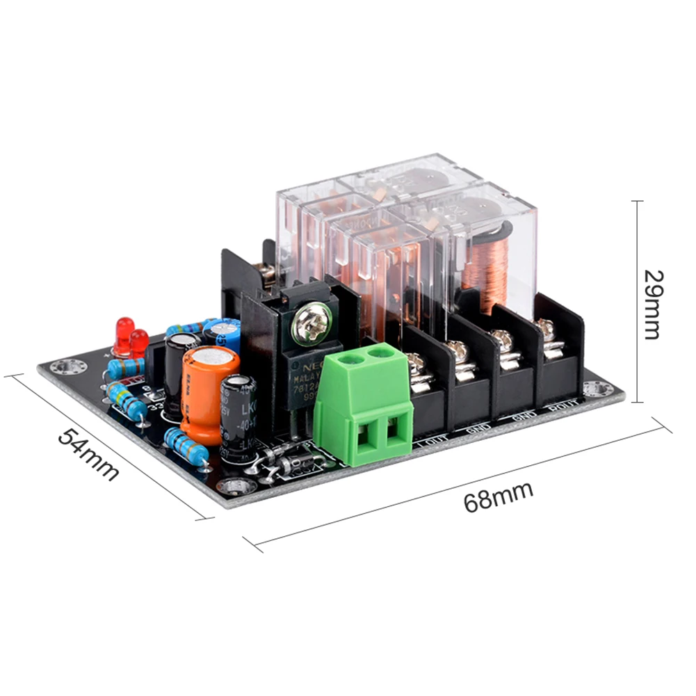 12-18V UPC1237 Speaker Protection Board Loudspeaker Protection Board Assemble Module Boot Delay DC Monitor