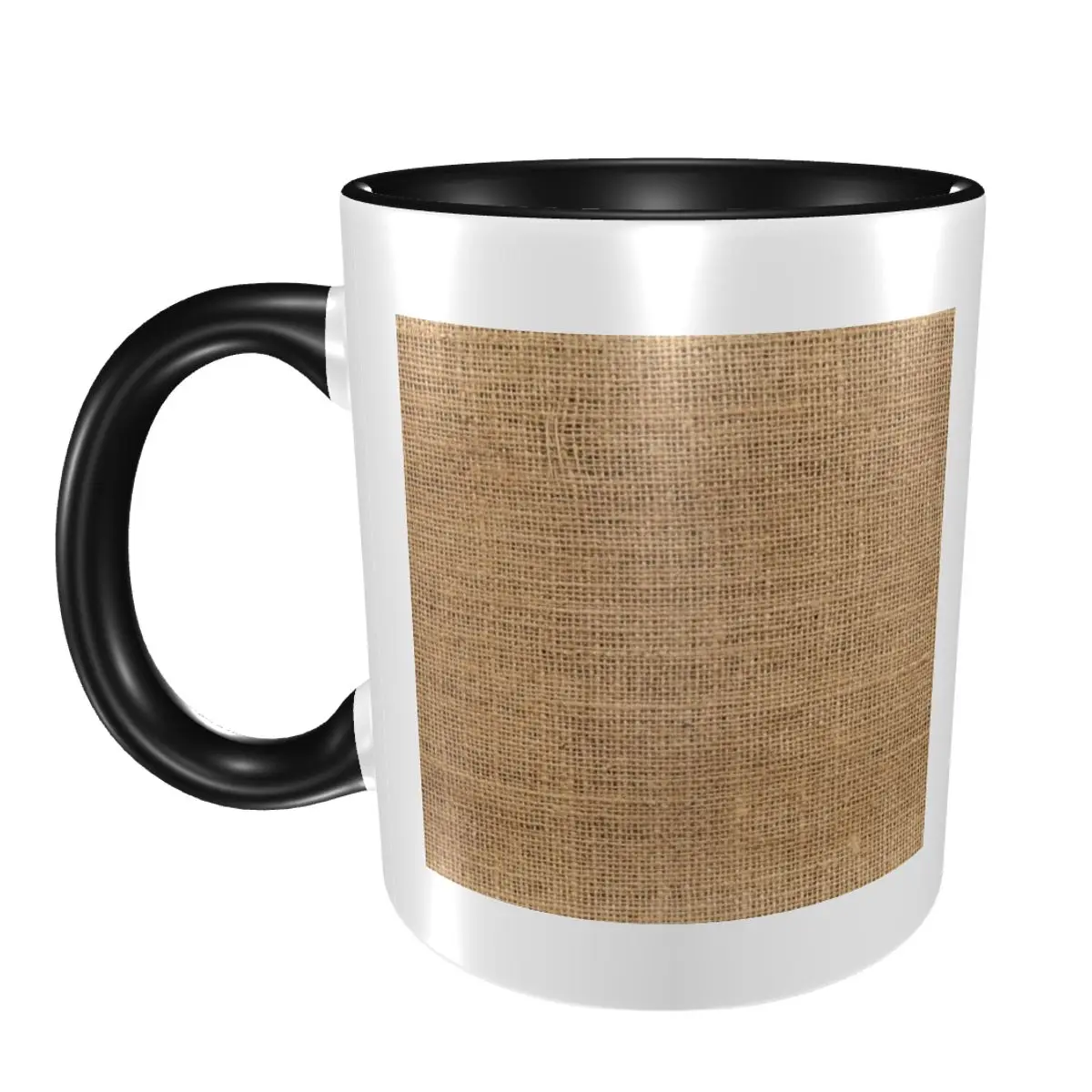 

Braided Rattan Wood Wicker Mug Funny Ceramic Coffee Cups Tea Mugs Milk Cup Drinkware Gifts for Woman Man